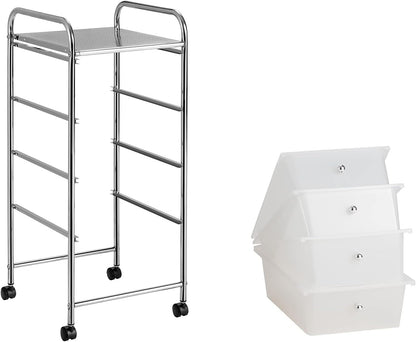 4-Drawer Multipurpose Storage Organizer – Keep Your Space Tidy & Stylish