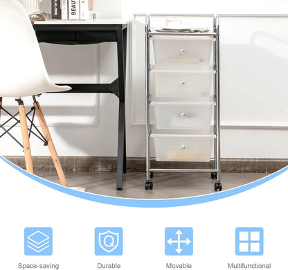 4-Drawer Multipurpose Storage Organizer – Keep Your Space Tidy & Stylish