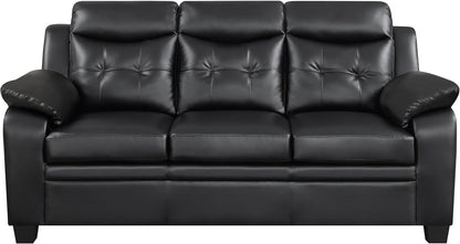 Contemporary Faux Leather Sofa with Adjustable Recliners – Comfortable 3-Seater for Living Room & Home Lounge