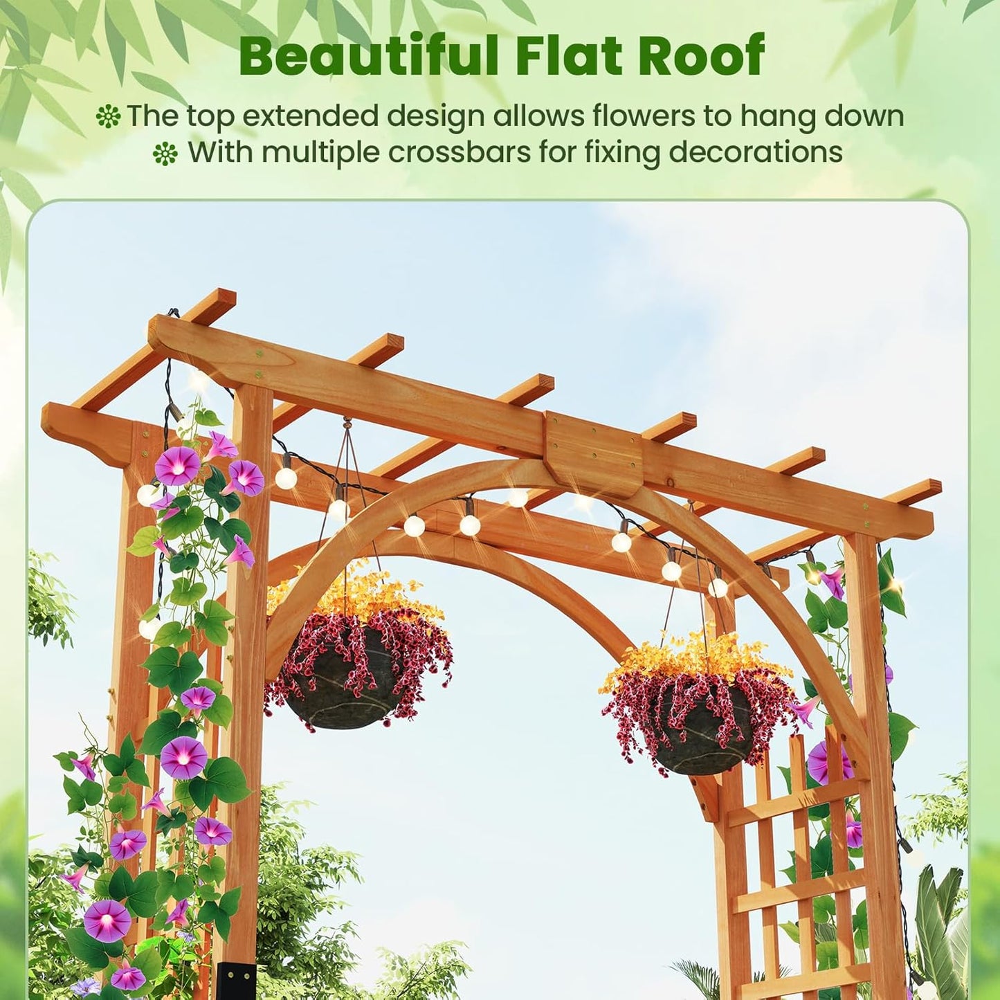 Romantic Garden Arch – Elegant, Sturdy & Versatile