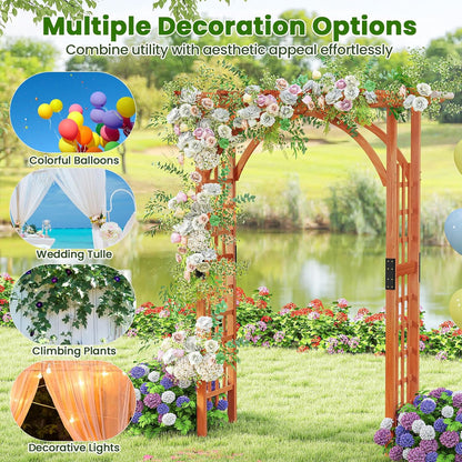 Romantic Garden Arch – Elegant, Sturdy & Versatile
